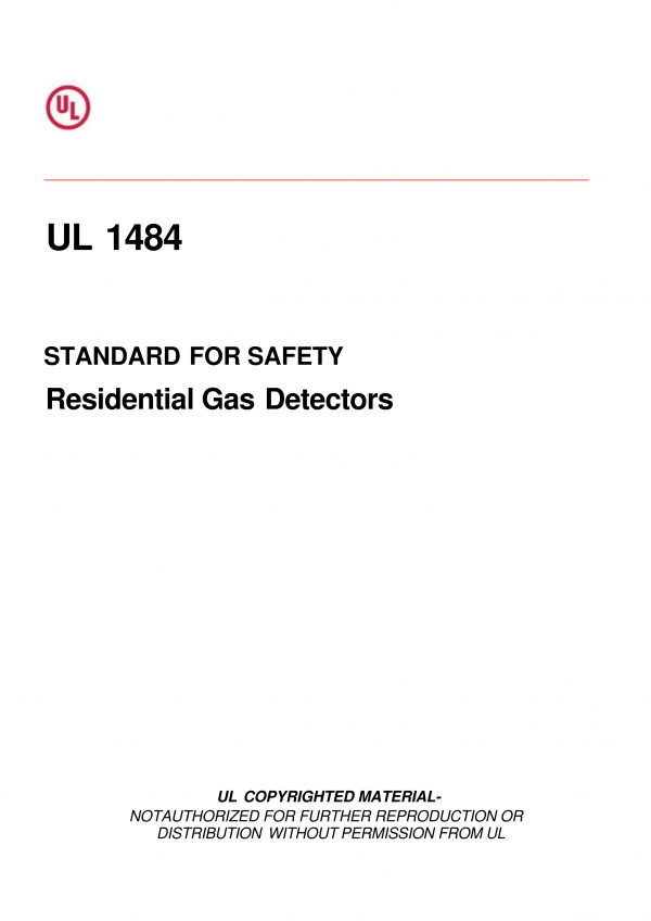 UL 1484 PDF UL 1484 PDF